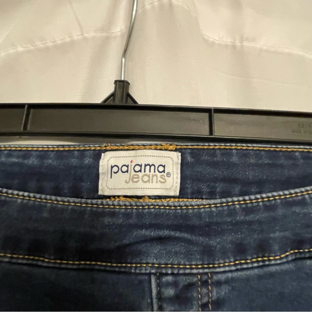 Blue Skinny Jeans with Stretch and Faded Details - Picture 2 of 4